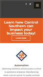 Mobile Screenshot of controlsouthern.com