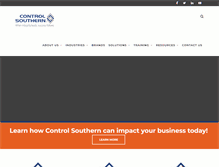 Tablet Screenshot of controlsouthern.com